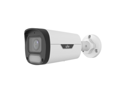 Unv Ipc2314le-adf28(40)km-wp 4mp Colorhunter Wise-isp Fixed Warm Light Bullet Network Camera