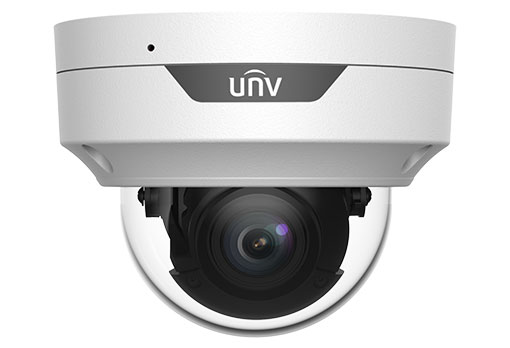 Unv Ipc3514le-adf28(40)k-wp 4mp Colorhunter Wise-isp Fixed Dome Network Camera