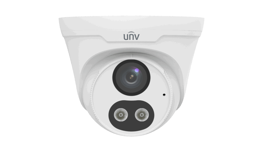 Unv Ipc3612le-adf28(40)kc-dl 2mp Hd Colorhunter Ir Fixed Eyeball Network Camera