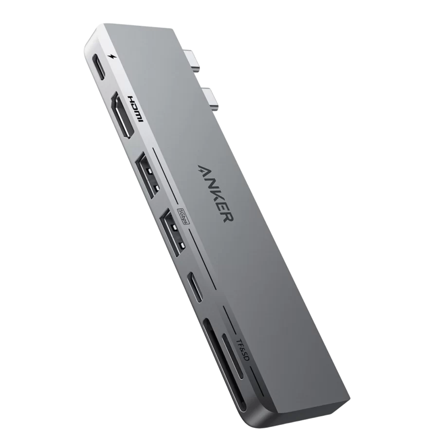 Anker 547 USB-C Hub (7-in-2, for MacBook) - A8354HA1