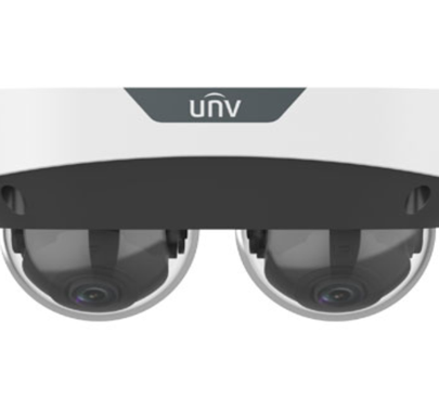 Unv Ipc3224ss-adf28(40)k-i1 2*4mp Lighthunter Multiview Fixed Ir Dome Network Camera