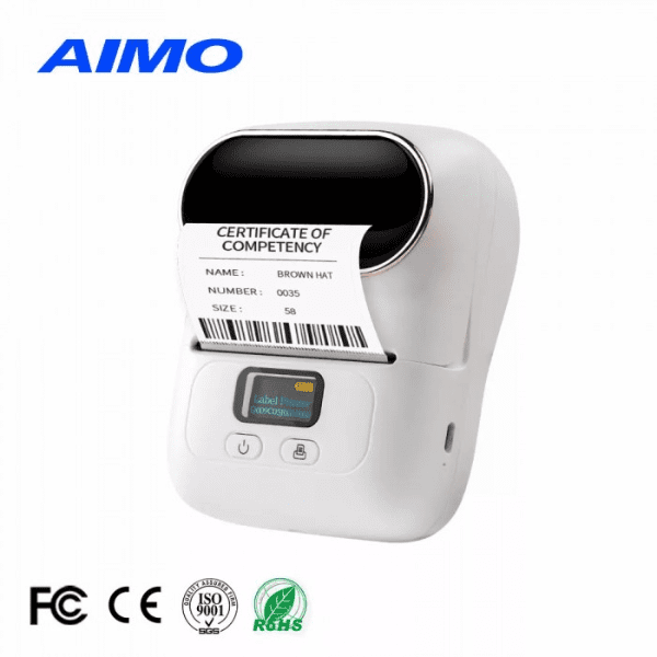 AIMO M110 Mini Label Printer 20-50mm