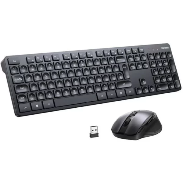 Ugreen Wireless Keyboard/Mouse Combo Black- MK331-65781